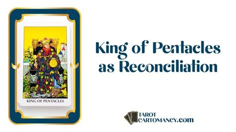 King of pentacles reconciliation. Things To Know About King of pentacles reconciliation. 